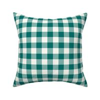 classic gingham Natural fefdf4 Juniper 2048-20 016e67