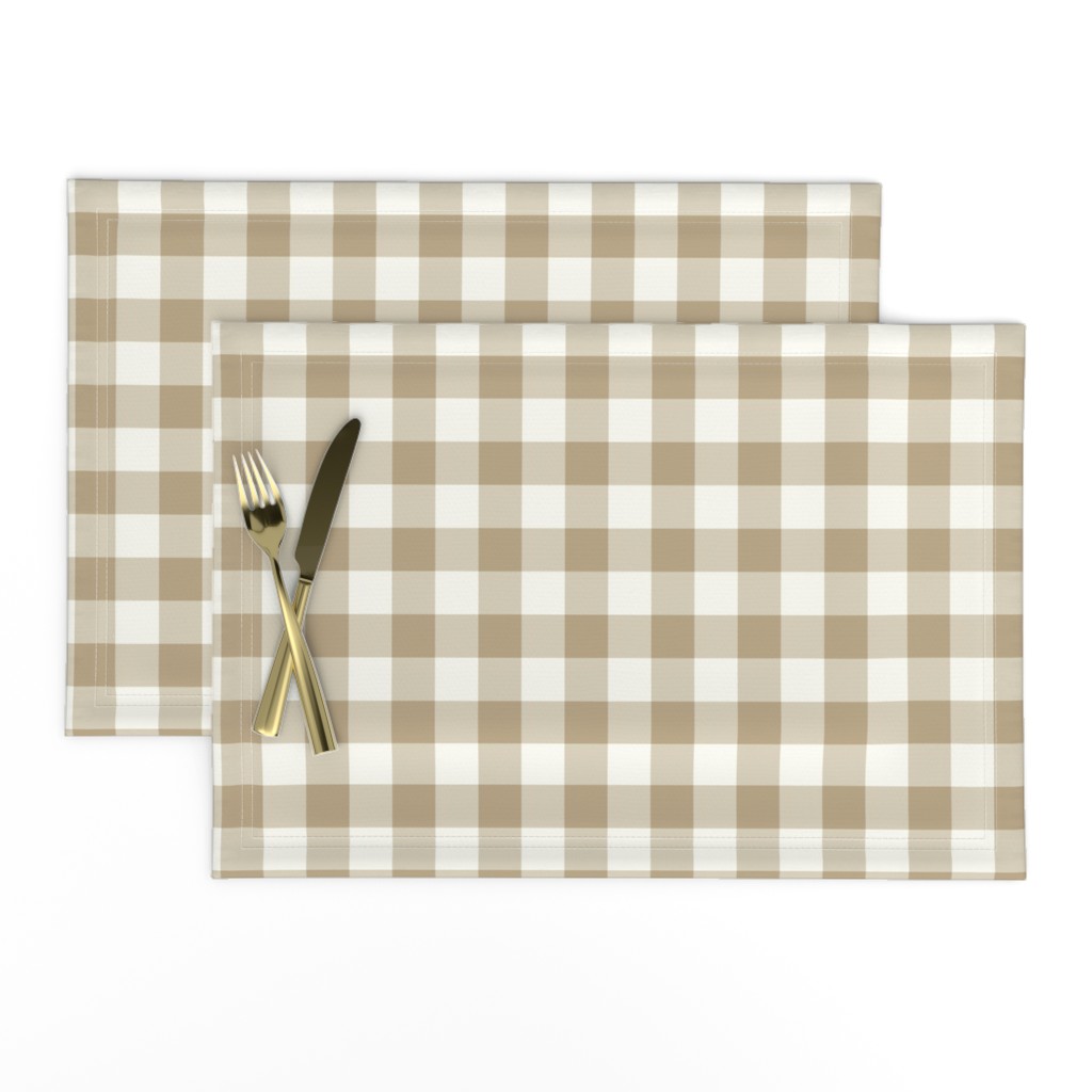 Classic Gingham Natural fefdf4 Huntington Beige bba988