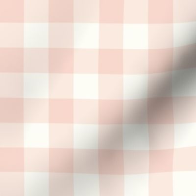 Classic Gingham Natural fefdf4 Pale Pink Satin f8d8cd