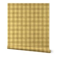 Pewter Brown Grey Watercolor Gingham - Medium Scale - Buffalo Plaid Checkers Historical Sand Silver Gunmetal Smoke