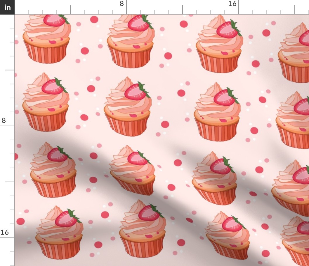 Strawberry Cupcake 