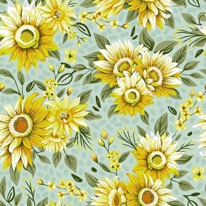Enlightening Sunflowers