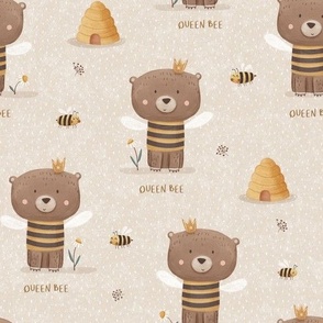 Bear queen bee