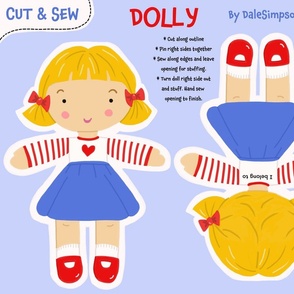 Cute & Sew Doll - Blonde