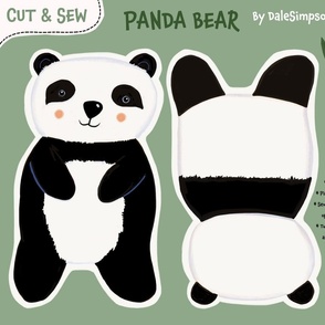 Cut & Sew - Cute Panda Bear