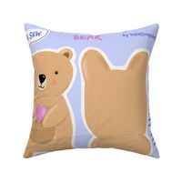 Cut & Sew - Brown Bear