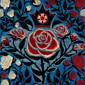 War of the Roses Damask