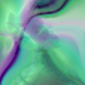 Blue, purple and green marble abstract