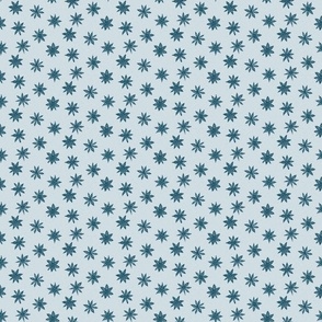 star anise on light blue | small