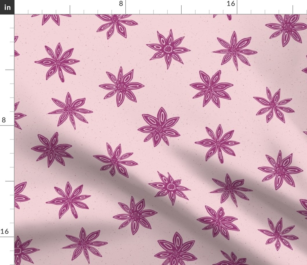 star anise | berry on cotton candy | large