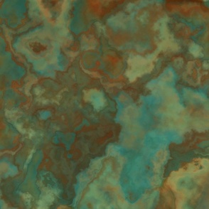 turquoise and rust 8