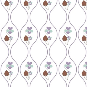 ogee violets_on white_4inch