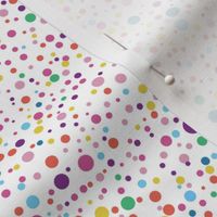 Bright confetti dots