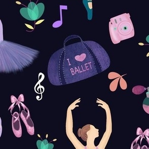 ballet ballerinas - medium scale