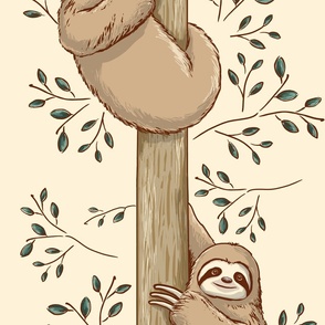 Sweet Little Sloth Column