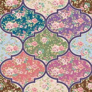 Floral Quilt in Petals