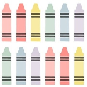 Crayons - pastels - LAD23