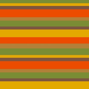 Fall Autumn Stripes Horizontal 