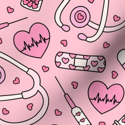 Nurse Love: Pink (Medium Scale)