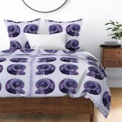 Sleeping dragon pillow family 6 small dragons purple - minky yard