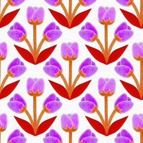 Tulip Trio // Purple & Spice