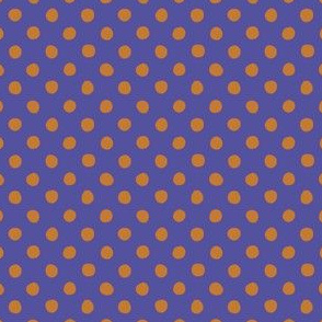 Jardin Loco-Dotty-Orange on Royal