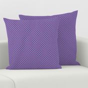 Jardin Loco-Dotty-LtBlue on Purple