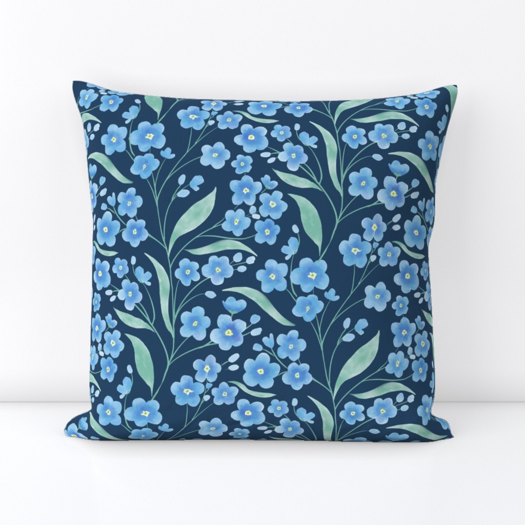 forget me not floriography medium scale blue