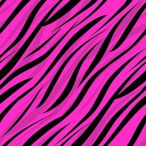 Black and crimson tiger striped pattern 