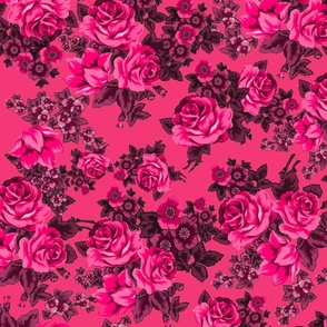 Pink Monochromatic Russian Rose