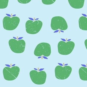 green apples - vintage look