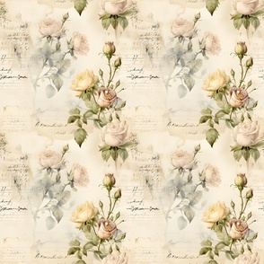 Roses on Paper - medium