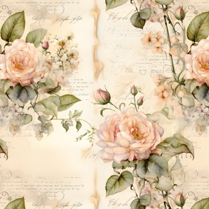 Roses on Paper - large