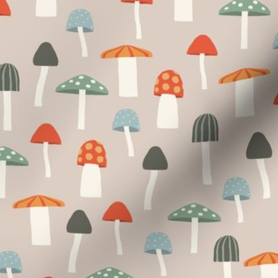 Mushrooms - neutrals - LAD23