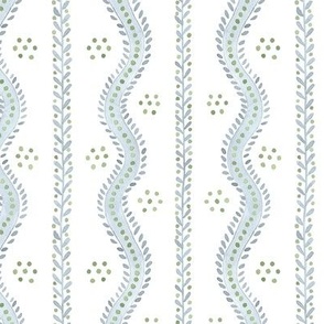 Half Scale andrew-stripe-soft-blue-and-greens-on-white