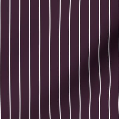 Classic Pinstripe White and Kalamata 402536