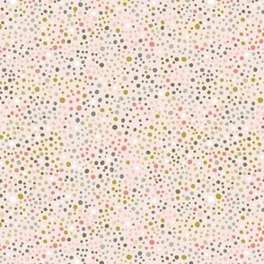 ditsy pink dots small scale
