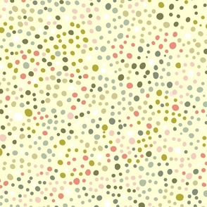 ditsy yellow dots wallpaper scale