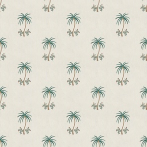 Tropical Palm Tree - Beige