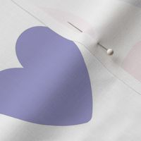 Pastel Hearts Pattern – Large