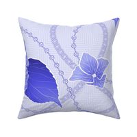 The delicate purple color of hydrangeas. Hydrangea in shades of indigo collection.