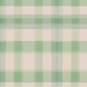 Rustic Green and Neutral checks number 2