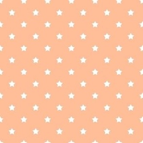 Bigger Scale Stars in Pantone Peach Fuzz Color of The Year 2024