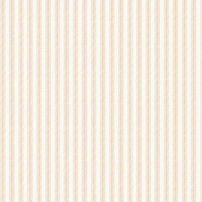 Classic Ticking Stripes // Peach Fuzz