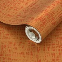 Textile Denim Linen // Peach Fuzz and Orange