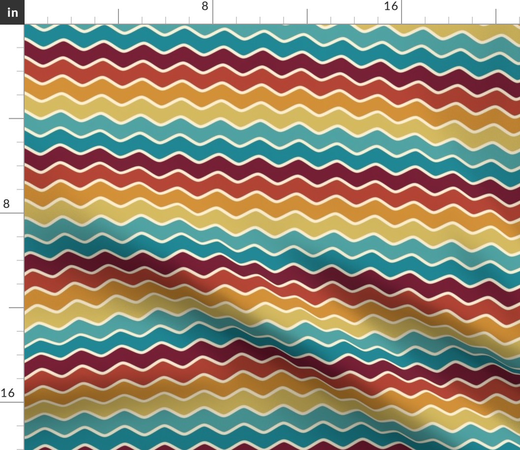 Retro Fall Chevron 