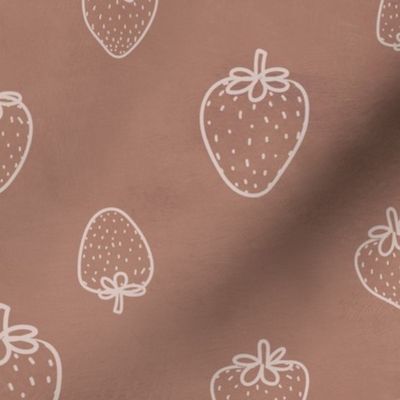 Peach Strawberry boho terracotta nursery strawberry apricot color earth tone 