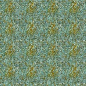 Coastal embrace blender texture in faux lichen and faux hessian burlap 8” repeat Sage green, blue hues, greys, ecru and khaki 