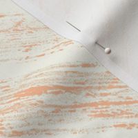 peach fuzz chevron brush stroke on white - pantone color of the year 2024 - rustic herringbone wallpaper