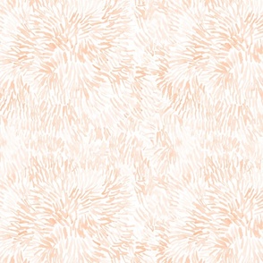 Abstract Watercolor Peach Splash - Medium Scale - Apricot Orange Paint Fireworks Brush Strokes Pantone 2024 Modern Shapes